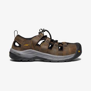 KEEN Férfi Atlanta II Cooler+ (Steel Toe) Munkavédelmi Cipő Barna